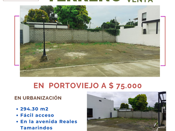 Venta de Terreno en Urbanización, Portoviejo, Manabí
