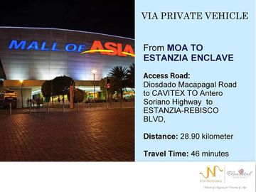 The 3 Bedroom Elegant Townhomes for Sale in Estancia Enclave, Tanza