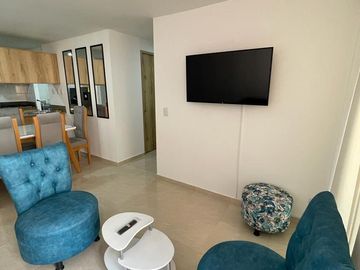 Arriendo apartamento amoblado CACIQUE GOLD