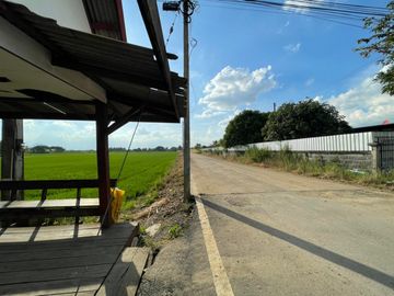 ขาย ที่ดินเปล่า 100 ตร.วา ต.คลองเจ็ด อ.คลองหลวง ปทุมธานี(ติดถนน)