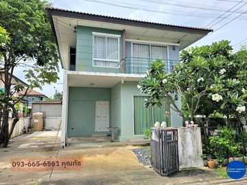 ขายถูก!!! ลดราคาสุดพิเศษ บ้านเดี่ยว 2 ชั้น หมู่บ้าน เดอะทรัสต์ วิลล์ วัชรพล-หทัยราษฎร์ บ้านหลังมุม พื้นที่ 55.4 ตรว. 3 ห้องนอน 2 ห้องน้ำ บ้านสวย เจ้าข