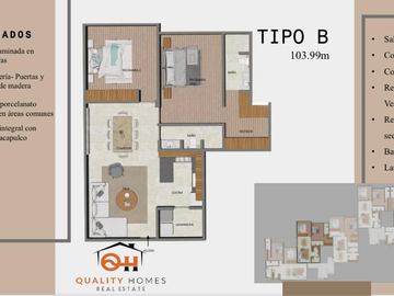 OPORTUNIDAD DE ADQUIRIR PRECIOSO DEPARTAMENTO EN EXCELENTE ZONA EN SAN LUIS POTOSI