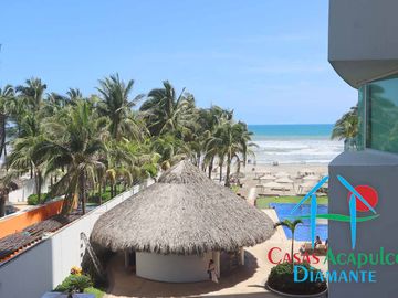 Hermoso departamento con vista a las áreas comunes