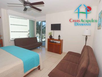 Hermoso departamento con vista a las áreas comunes