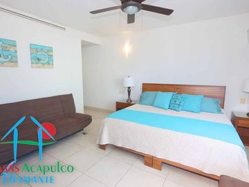 Hermoso departamento con vista a las áreas comunes