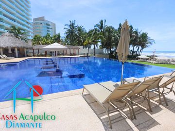 Hermoso departamento con vista a las áreas comunes
