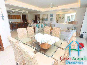 Hermoso departamento con vista a las áreas comunes