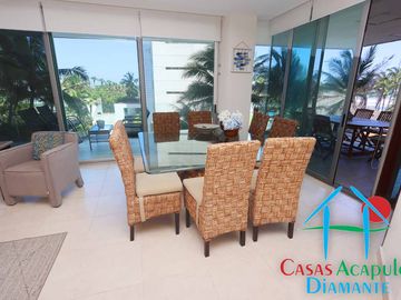 Hermoso departamento con vista a las áreas comunes