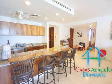 Hermoso departamento con vista a las áreas comunes