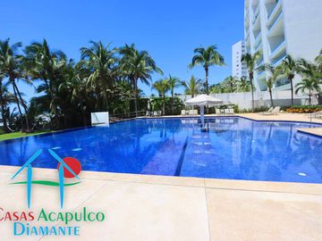 Hermoso departamento con vista a las áreas comunes