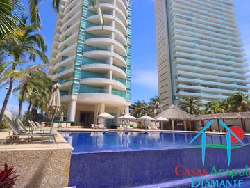 Hermoso departamento con vista a las áreas comunes