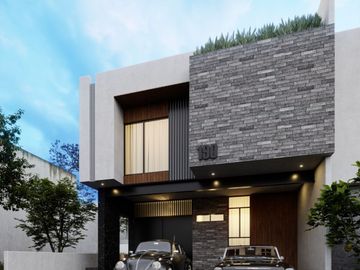 Casa en Venta en Monterra con Cuarto de Servicio y Closet Blancos
