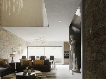 Casa en Venta en Monterra con Cuarto de Servicio y Closet Blancos