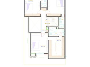 Casa en Venta en Monterra con Cuarto de Servicio y Closet Blancos