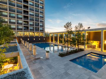 ESTRENE HOY DEPARTAMENTO NUEVO ALEGRA TOWERS JURIQUILLA S. FE, 4R, 2A AMENIDADES, ALBERCAS, TENIS, FUT, GYM, SALONES, S. JUEGOS, JARDINES, PET PARK, E