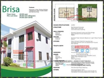 ST. JOSEPH WINDFIELD 2 House and Lot For Sale in Cabuyao,laguna