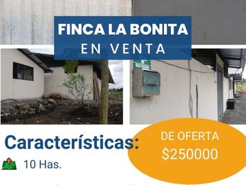 FINCA LA BONITA DE VENTA EN PALORA-MORONA SANTIAGO