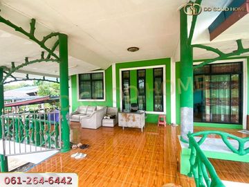 📢House with 1 rai of land, Kum Hak Subdistrict, Nong Khae District