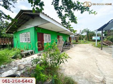 📢House with 1 rai of land, Kum Hak Subdistrict, Nong Khae District