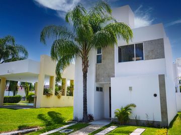 Venta de casas con alberca en Morelos 3 recamaras casa club y laguna acepto CREDITOS