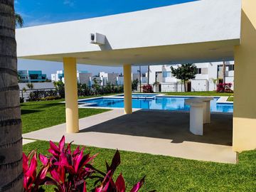 Venta de casas con alberca en Morelos 3 recamaras casa club y laguna acepto CREDITOS