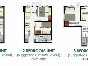 Promo LEAF RESIDENCES 2Bedroom unit Susana Heights Exit by SMDC
