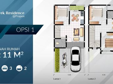 Rumah BARU GRESS Saronojiwo Prapen dekat Jemursari modern minimalis MURAH LANGKA