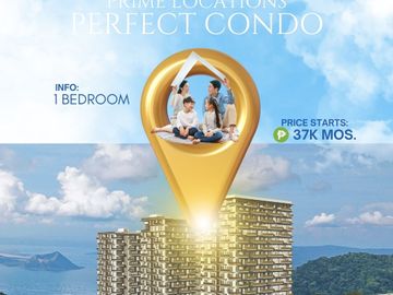 Taal view condo for sale 36k Monthly Only