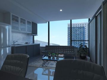 SMDC ICE TOWER - FIRST RESIDENTIAL OFFICE, LOCATED IN MALL OF ASIA  9.5m