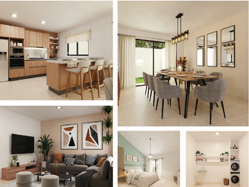 CASA EN VENTA EN LA CARMINA RESIDENCIAL, PALMARES, QUERÉTARO ( MODELO FRIDA )