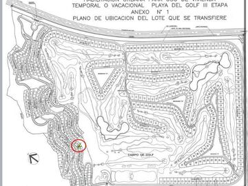 Venta de Terreno en Playa El Golf Km 94.2