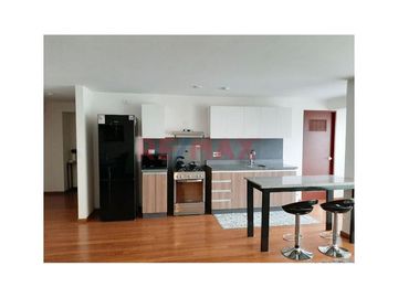 SE ALQUILA  Departamento 120m2,  3 DORMITORIOS Full AMOBLADO aire acondicionado En Miraflores