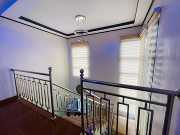 FOR SALE PRE OWNED HOUSE WITH EXTRA LOT ALONG MAIN ROAD NEAR CLARK AND NLEX
