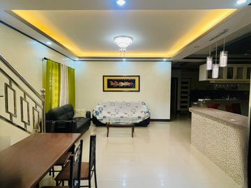 FOR SALE PRE OWNED HOUSE WITH EXTRA LOT ALONG MAIN ROAD NEAR CLARK AND NLEX