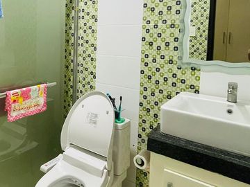 FOR SALE PRE OWNED HOUSE WITH EXTRA LOT ALONG MAIN ROAD NEAR CLARK AND NLEX