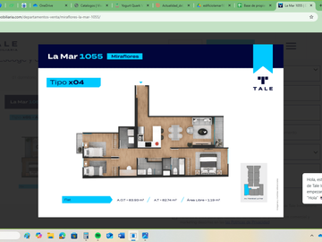 Venta departamento 3 dormitorios miraflores