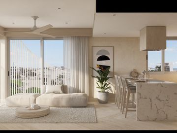 ESTUDIOS Y DEPARTAMENTOS con ROOFTOP BEACH-VIEW CERCA DE LA 5TA EN PLAYA DEL CARMEN
