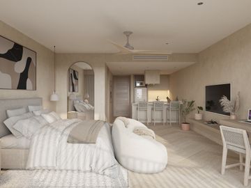 ESTUDIOS Y DEPARTAMENTOS con ROOFTOP BEACH-VIEW CERCA DE LA 5TA EN PLAYA DEL CARMEN
