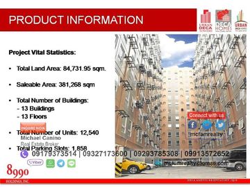 Condominium Near Cultural Dance Shows in Intramuros Urban Deca Manila Rent to Own thru PAG-IBIG, Bank or In-house