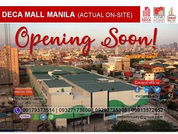 Condominium Near Cultural Dance Shows in Intramuros Urban Deca Manila Rent to Own thru PAG-IBIG, Bank or In-house