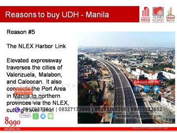 Condominium Near Cultural Dance Shows in Intramuros Urban Deca Manila Rent to Own thru PAG-IBIG, Bank or In-house