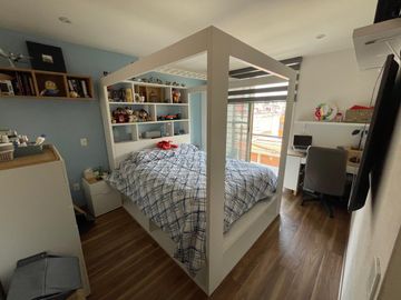 Venta de casa en condominio con Roof Garden privado en Portales Sur, CDMX