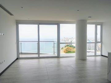 VENTA DEPARTAMENTO FRENTE AL MAR, SECTOR BARBASQUILLO, MANTA, ECUADOR