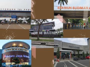 Rumah RPR Bintaro, Murah Mewah Dekat Stasiun Sudimara Toll Parigi di Pondok Aren Tangsel Jual Dijual