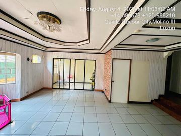House and Lot for sale in CAMELLA HOMES SPRINGVILLE NORTH, MOLINO, BACOOR, CAVITE