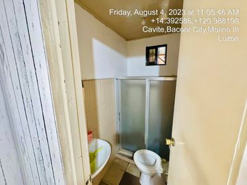 House and Lot for sale in CAMELLA HOMES SPRINGVILLE NORTH, MOLINO, BACOOR, CAVITE