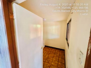 House and Lot for sale in CAMELLA HOMES SPRINGVILLE NORTH, MOLINO, BACOOR, CAVITE