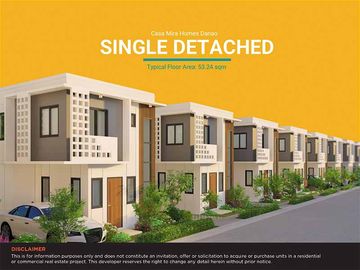 PRESELLING 3 bedrooms single detached house for sale in Casamira Danao Cebu