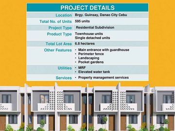 PRESELLING 3 bedrooms single detached house for sale in Casamira Danao Cebu