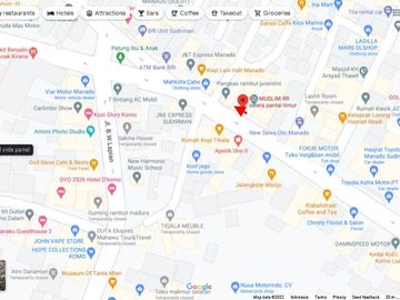 Tanah Toko Kos Aktif Murah Super Strategis Sudirman Pusat Manado
